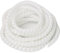 spiral protector 5 Meters Cable Protection Sleeve Wear Resistant Spiral Tube Pipe Protector Wire Organizer Plastic Spiral Line Wrap Winding wraps cable(White,10mm inside diameter)