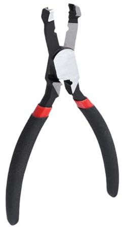 Dualoai Pinza per L'estrazione Delle Viti Estrae Viti Rotte E Svitate, Utensile Manuale, Robusto Strumento Portatile per La Rimozione Delle Viti per Il Fai Da, Nero