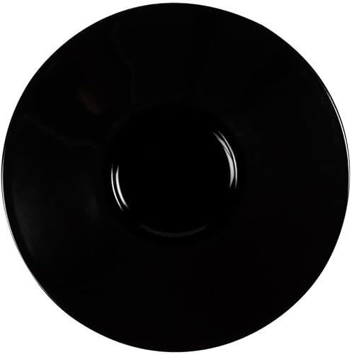 Eschenbach Porzellan Untertasse 12 cm in schwarz