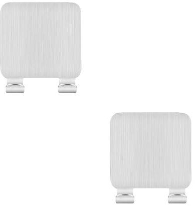 CHEERYMAGIC Razor Holder for Shower, 2Pcs Self-Adhesive Steel Razor Hooks Shower Razor Holder Heavy Duty Storage Hook Waterproof Wall Mounted for Bathroom, Kitchen Organizer A4XDJGG