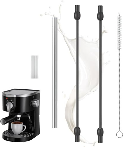 Milk Hose Set of 4 for EQ6 Plus S700 - Replacement Parts for Siemens Coffee Machines, Milk System Components, Compatible with Siemens EQ6 and EQ7, Perfect Fit and Easy Installation