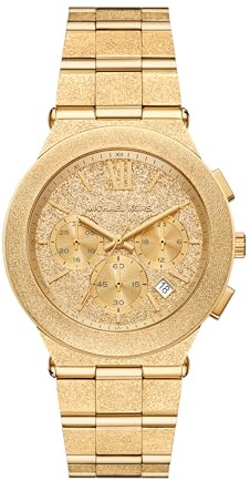 Michael Kors Women's Billie Chronograph Gold-Tone Stainless Steel Bracelet Watch (Model: MK7556)