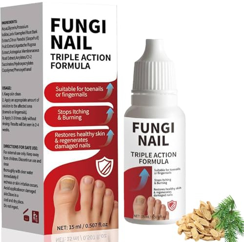 Fungal Nail Extra Strong Toenail Fungus Treatment– Extra Strong Fast-Acting Complete Care for Damaged Nails, Botanical Formula, Repair & Revitalize Discolored Toenails and Fingernails