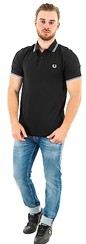 POLO UOMO FRED PERRY BLACK