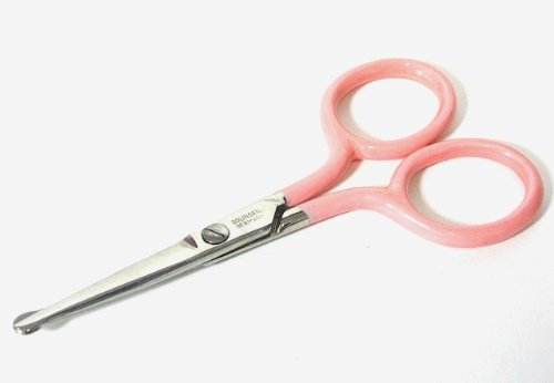 Nasenhaarschere Babyschere BS Doppelkopf Made in Germany 9,5 cm