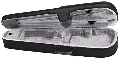 PURE GEWA Custodia per violino nera con piccola tasca per spartiti 4/4