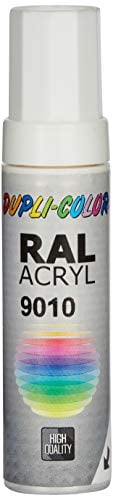 Dupli-Color 677250 Lackstifte, 12 ml, DS 9010 Reinweiß Glanz