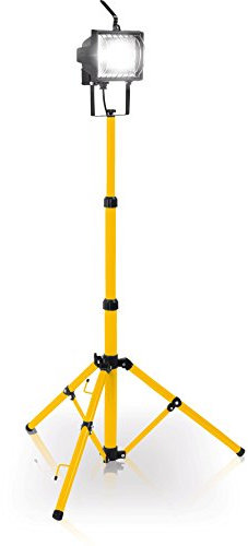Mistral Spa Proiettore Alogeno 500W 3Piede Giallo Classico