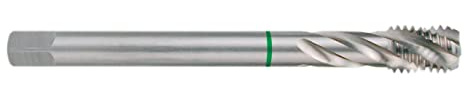 RUKO 263012E - Macho de roscar para máquinas G DIN 5156, HSS Co 5, rectificado - Tipo C, G 1/2- Rp1/2