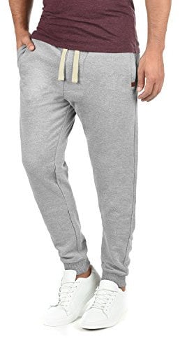 BLEND BHTilo Homme Pantalon de Jogging Pantalon de Sport avec intérieur en Polaire Cordon de Serrage Poches latérales Mélange de Coton Regular Fit, Taille:2XL, Couleur:Zink Mix (70815)