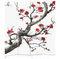 Feeby Paravent Cerisier 145x180 cm 4 pans Une Seule Côté Cloison de séparation Écran Pliant Foto Paravent Interieur Décoratif Mur Espagnol Impression sur Toile Chambre d'enfant Salon Bureau Blanc
