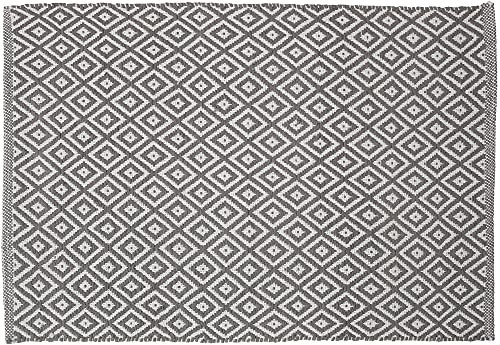 Sealskin Badteppich Trellis, Fabre: Grau, 90 x 60 cm