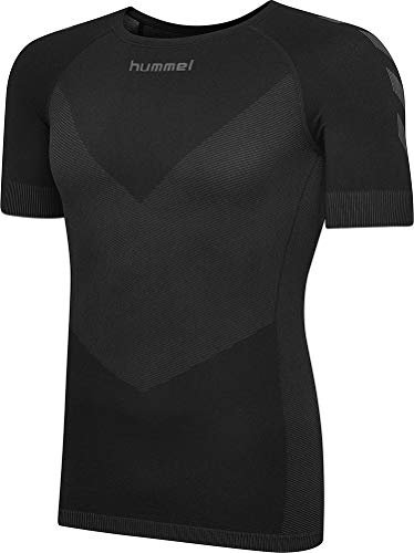 hummel Herren First Seamless Jersey S/S, BLACK, XS-S