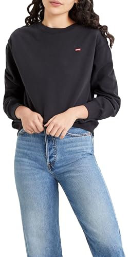 Levi's Standard Crew, Mujer, Caviar, XS