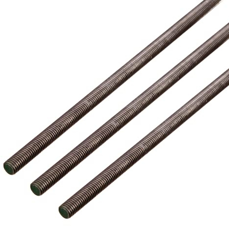 Alberts 498887 Gewindestange | Edelstahl | Länge 1000 mm | Gewinde M8 | 3er Set