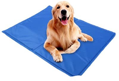 Pet Cooling Mat, Durable Pet Cool Mat Non-Toxic Gel Self Cooling Pad, Great for Dogs Cats in Hot Summer (Medium 40cm x 50cm)