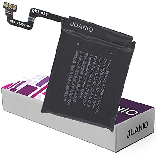 JUANIO Bateria Interna Compatible para Apple Watch Serie 4 44 mm 3.8V 292 mAh