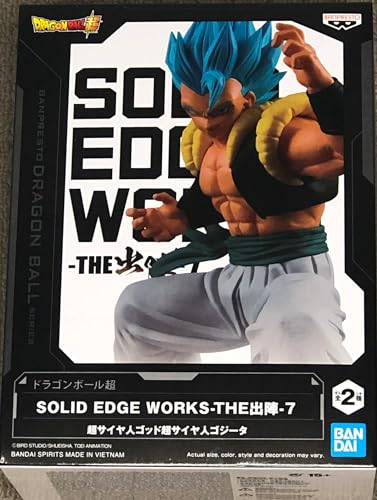 Dragon Ball Z Solid Edge Works PVC Statue Super Saiyan God Super Saiyan Gogeta 13 cm