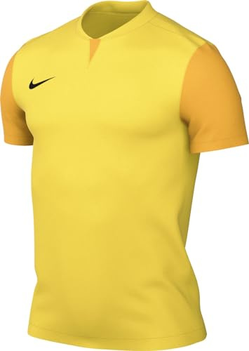 NIKE DR0933-719 M NK DF Trophy V JSY SS T-Shirt Men's Tour Yellow/University Gold/Black Size XL