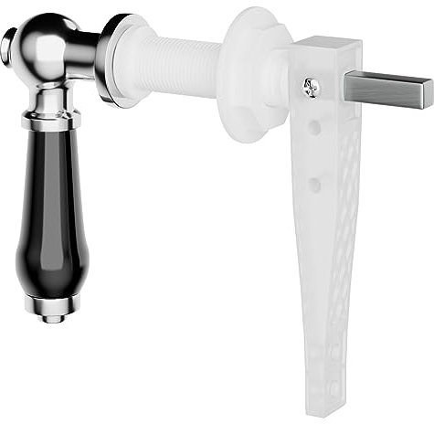 Wholesale Domestic Black Ceramic Traditional Cistern Flush Lever