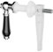 Wholesale Domestic Black Ceramic Traditional Cistern Flush Lever