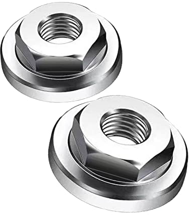 2 PCS Grinder Nuts Multifunction Hexagonal Platen Sturdy Hex Nuts for Angle Grinder Modification
