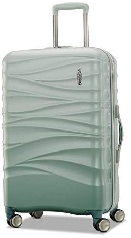 American Tourister Cascade Hartschalengepäck, leicht, Spinner, Salbeigrün, 28-Inch Spinner