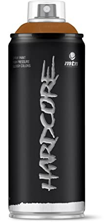 Genérico SPRAY HC2 Bote spray pintura grafitti Hardcore 2 400ML (MARRON TOSTADO)