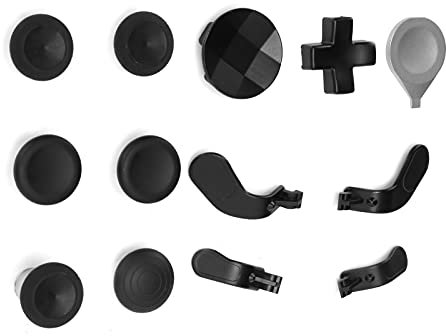 Series X Controller Elite 2 Gamepad Swap Joysticks Paddle Sostituzione Accessori per One Elite Series 2 Controllergolden (Nero)