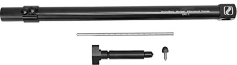 Hztyyier Bicycle Derailleur Alignment Tool 360° Rotation 400mm Length Derailleur Alignment Tool Aluminum Alloy for Maintenance (Black)