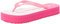 Calvin Klein Jeans Femme Beach Sandal Flatform MONOLOGO YW0YW01617 Tongs, Rose (Fucsia Fedora/Bright White), 42 EU