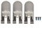 Kit de 3 clips de gancho para cinturón, ganchos de clip para cinturón de conductor, gancho de clip para cinturón para taladro y pistola de yeso compatible con DCF620 DCF620B DCF622
