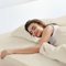 LuxClub Spannbettlaken 180x200cm, 100% Jersey Baumwolle bettwäsche mit 30cm Matratzenhöhe Weich und Knitterfrei Bettlaken Beige