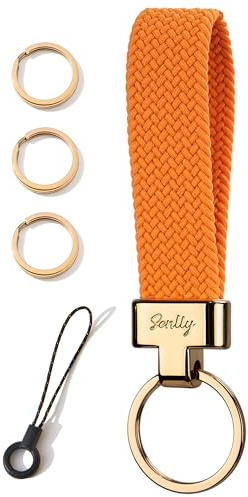 SENLLY Auto Schlüsselanhänger, Elastisch Schlüsselhalter, Universal Schlüsselband für Autoschlüssel