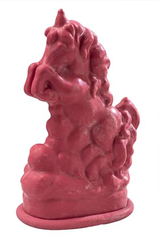 GLOREX 6 2703 310 - 3D Gießform aus Latex, Motiv: Einhorn, ca. 11 x 6,5 x 4,5 cm, stabile und detailgetreue Latexgießform, zum Ausgießen, wiederverwendbar