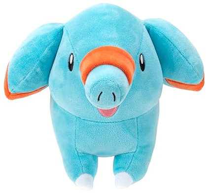 Bizak Pokemon 63223073 Offizielle Plüschfigur Phanpy, 21 cm