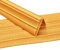 Weichsockelleiste Selbstklebend, Sockelleisten Selbstklebend Wand, Flexible Zierleiste, Knickleiste Abschlussleiste Verkleidungsleiste Deckenleisten Wandbordüre (Gold)