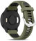 Wizvv 18mm Armband Silikon Kompatibel mit Garmin Venu 3S/Venu 2S/Vivomove 3S/Vivoactive 4S, Silikon-Sportuhrenarmband für Forerunner 255S/265S Herren Damen