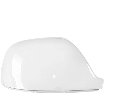 KLAUER Tür Spiegelkappen Glänzend Weiße Auto-Rückspiegel-Abdeckung Seitliche Flügelspiegelkappe Zierleiste Für VW Für Transporter T5 T5.1 2010–2015 T6 2016–2019 1 Stück Rückspiegelschalen(Right 1pc)