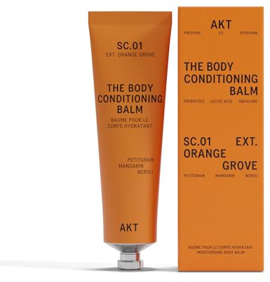 AKT, The Body Conditioning Balm. FIRM, TONE and REJUVENATE with Olive Squalane, Shea & Collagen boosting ingredients.100ml/3.4Fl.Oz (100ml/3.4Fl.Oz, SC.01 ORANGE GROVE)