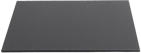 RockVOQRN Glasbett für 3D-Drucker, Bauoberfläche für Anycubic Mega S, verbessert die Haftung, einfache Freigabe des Modells