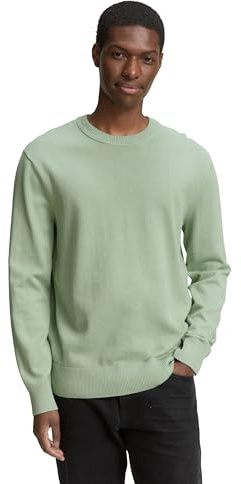 TOM TAILOR Denim Herren Basic Crewneck Knit 1042509