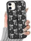 Yirlbey Transparent HandyHülle für iPhone 12/iPhone 12 Pro Schleifen Hülle, Aesthetic Muster Niedlich Design Mädchen Geschenk Schutzhülle, Silikon Harter PC-Rückseite Case Cover für iPhone12 6,1