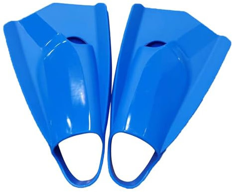 HDOYTXXM Aletas de natación de silicona, tamaño de viaje, aletas cortas, cómodas aletas de entrenamiento de natación para piscinas