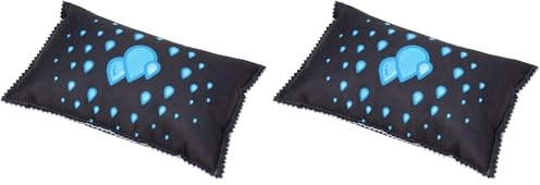 Wenko - Cuscino deumidificatore per auto, con indicatore di saturazione, per auto, misura XXL (Confezione da 2)