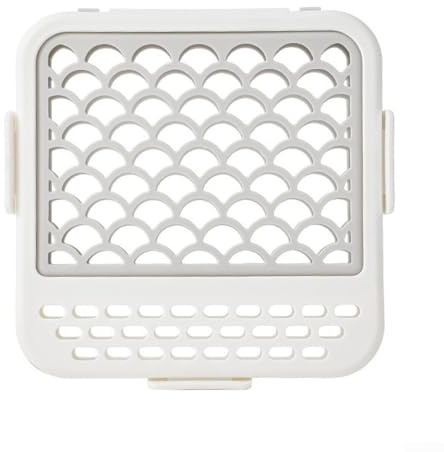 Dishwasher Basket, 1 Pack Small Items Organizer for Baby Bottles and Lids, Secure Cleaning Holder with Efficient Drainage, Space Saving Kitchen Storage