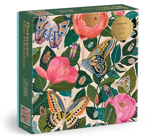 Between the Blooms 1000 Piece Foil Puzzle