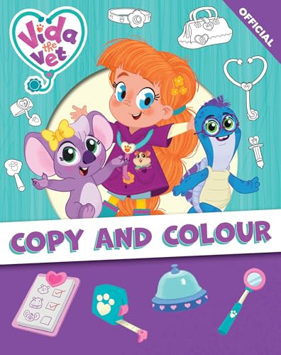 Vida the Vet: Copy and Colour