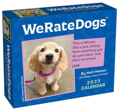 WeRateDogs 2025 Day-to-Day Calendar