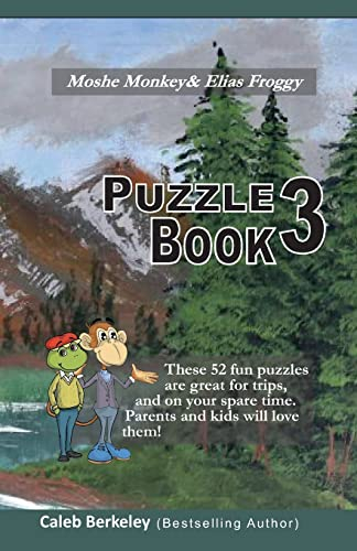 Moshe Monkey and Elias Froggy: Puzzle Book 3